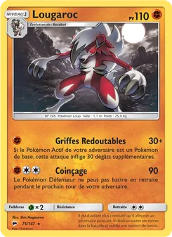 Lougaroc 75/147 — Ombres Ardentes — Français — Holo