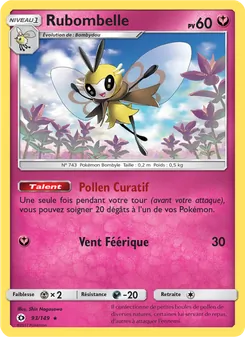 Rubombelle 93/149 — Soleil et Lune — Français — Holo