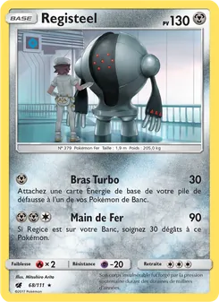 Registeel 68/111 — Invasion Carmin — Français — Holo