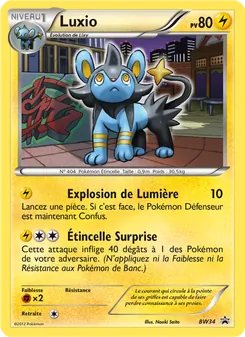 Luxio BW34 — Promo BW — Français — Holo