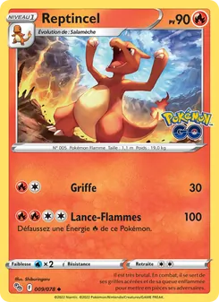 Reptincel 009/078 — Pokémon GO — Français