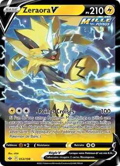 Zeraora V 053/198 — Règne de Glace — Français
