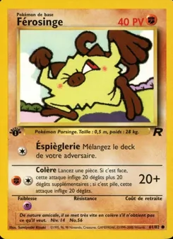 Férosinge 61/82 — Team Rocket — Français