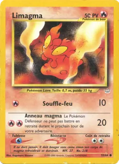 Limagma 53/64 — Neo Revelation — Français