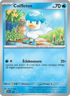 Coiffeton 003 — SVP Black Star Promos — Français — Holo