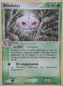 Blindalys 26/109 — EX Rubis & Saphir — Français