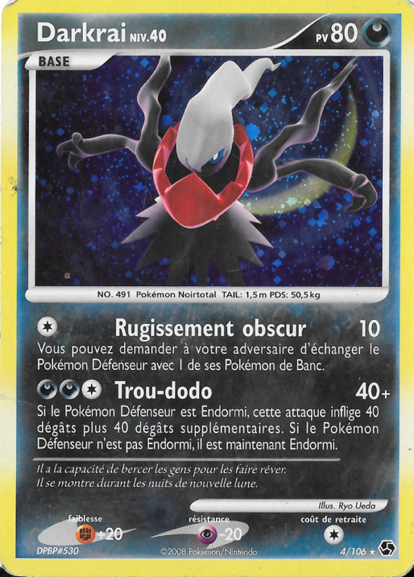 Darkrai 4/106 — Duels au Sommets — Français — Holo