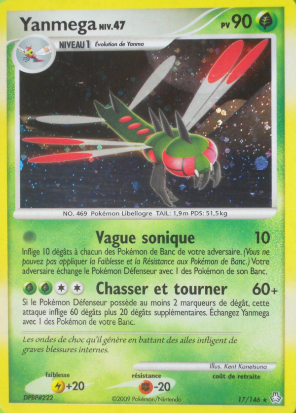 Yanmega 17/146 — Éveil des Légendes — Français — Holo