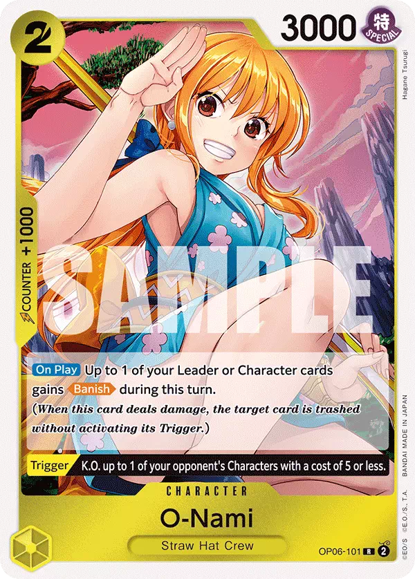 O-Nami V.1 OP06-101 — OP-06 — Français