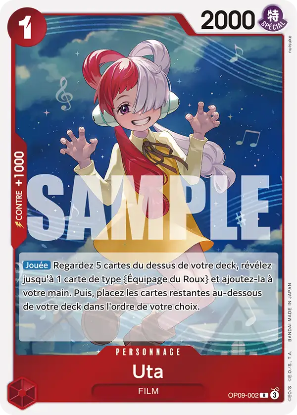 Uta V.1 OP09-002 — OP-09 — Français