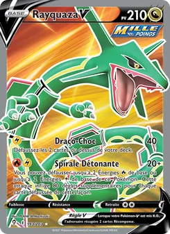 Rayquaza V 193/203 — Évolution Céleste — Français — Full Art