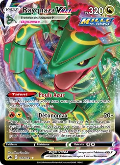 Rayquaza VMAX 102/159 — Zénith Suprême — Français