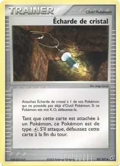 Écharde de cristal 85/107 — EX Deoxys — Français — Holo Stamp