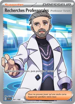 Recherches Professorales 241/198 — Écarlate et Violet — Français — Full Art