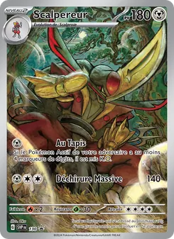 Scalpereur 130 — SVP Black Star Promos — Français — Illustration Rare (AR)