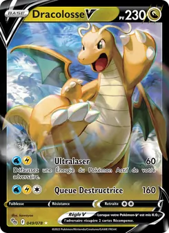 Dracolosse V 049/078 — Pokémon GO — Français