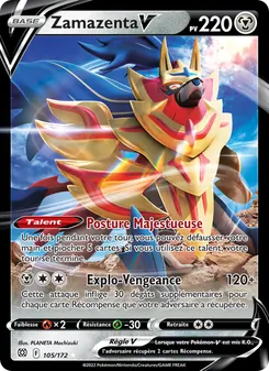 Zamazenta V 105/172 — Stars Étincelantes — Français