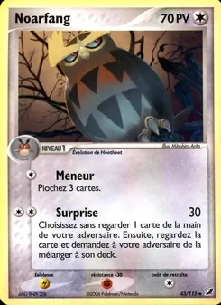 Noarfang 43/115 — EX Forces Cachées — Français — Holo Stamp