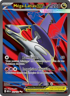 Méga-Latias-ex 163/132 — Méga-Évolution — Français — Full Art