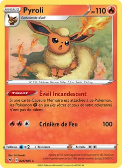 Pyroli 026/185 — Voltage Éclatant — Français