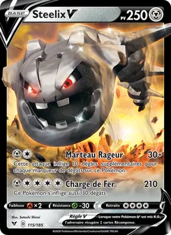 Steelix V 115/185 — Voltage Éclatant — Français