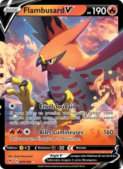 Flambusard V 029/185 — Voltage Éclatant — Français