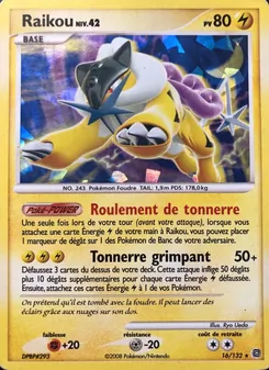 Raikou 16/132 — Merveilles Secrètes — Français — Holo