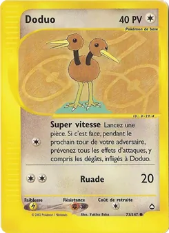 Doduo 73/147 — Aquapolis — Français
