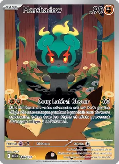 Marshadow 146/132 — Méga-Évolution — Français — Illustration Rare (AR)