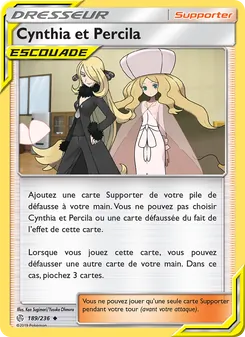 Cynthia et Percila 189/236 — Éclipse Cosmique — Français