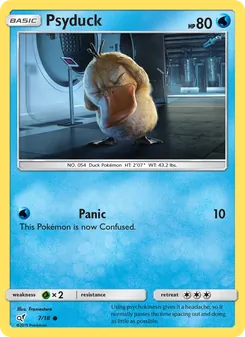 Psykokwak 7/18 — Détective Pikachu — Français — Holo