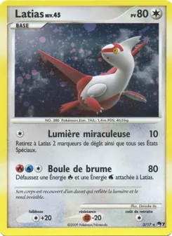Latias 3/17 — POP Série 7 — Français — Holo