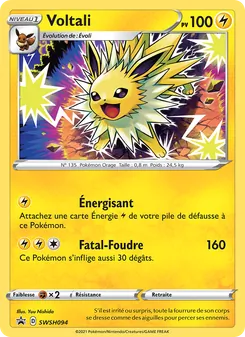 Voltali SWSH094 — Promo SWSH — Français — Holo