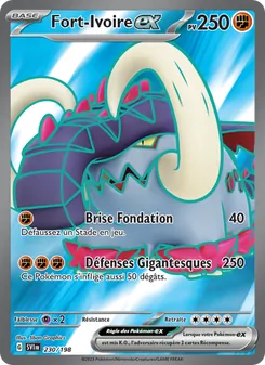 Fort-Ivoire-ex 230/198 — Écarlate et Violet — Français — Full Art