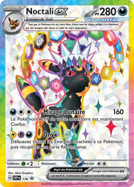 Noctali-ex 176 — SVP Black Star Promos — Français — Full Art